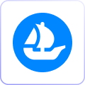 OpenSea logo